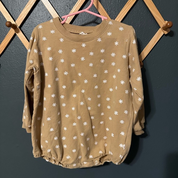 Quincy Mae fleece daisy bubble 2/3 - Picture 3 of 5